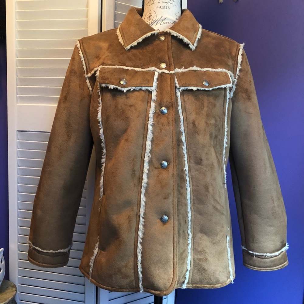 Back in the Saddle | Brown Suede Jacket